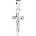 Nubis stříbrný přívěšek křížek NB 4595 – Zboží Dáma