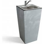 Zahradní umyvadlo Lavabo Ston světle šedé – Sleviste.cz