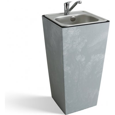 Zahradní umyvadlo Lavabo Ston světle šedé – Sleviste.cz