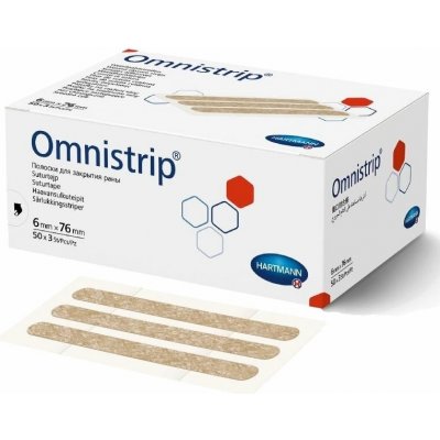 HARTMANN RICO a.s. Omnistrip® proužky na stažení rány z NT varianta: 6 x 76 mm 50 x 3 ks – Hledejceny.cz
