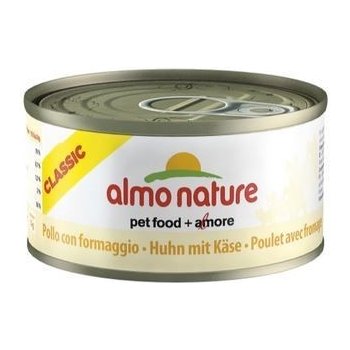Almo Nature cat Classic kuře & sýr 70 g