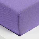 Xpose Jersey prostěradlo Exclusive fialové 90x200 – Zboží Dáma