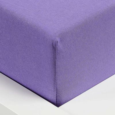 Xpose Jersey prostěradlo Exclusive fialové 90x200 – Zboží Dáma