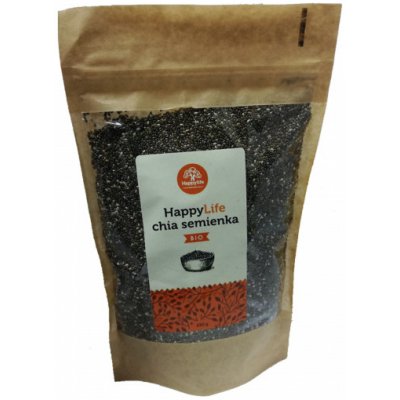 HappyLife Chia semínka sušené BIO 250 g – Zbozi.Blesk.cz