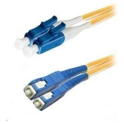 XtendLan FOP-LCSC-D-1-9 Patch, optický, LC-SC, PC, 9/125, duplex, 1m – Zboží Živě
