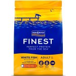 Fish4dogs malé pro dospělé psy Finest bílá ryba s bramborami 1,5 kg