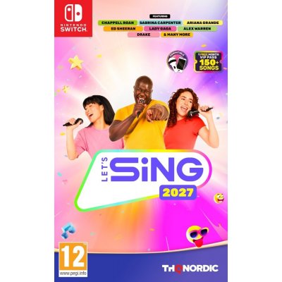 Lets Sing 2027 - Nintendo Switch – Zboží Mobilmania