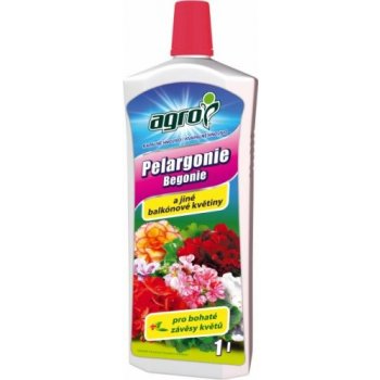 Agro kapalné hnojivo pro pelargonie 1 l