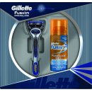 Gillette Fusion Proglide Manual holicí strojek + gel na holení 75 ml dárková sada