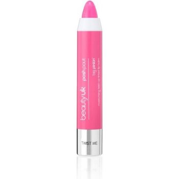 Beauty UK Balzám na rty v tužce s příchutí máty BE2143-1 Posh Pout - big pinkin 3,7 g