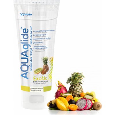 Joydivision Lubrikační gel Aquaglide Tropické ovoce 100 ml