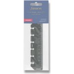 Filofax Pravítko/záložka Minimal, šedé náplň kapesních diářů formát A7 – Zboží Živě
