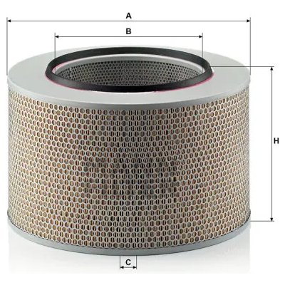 MANN FILTER Vzduchový filtr C 42 1404 – Hledejceny.cz
