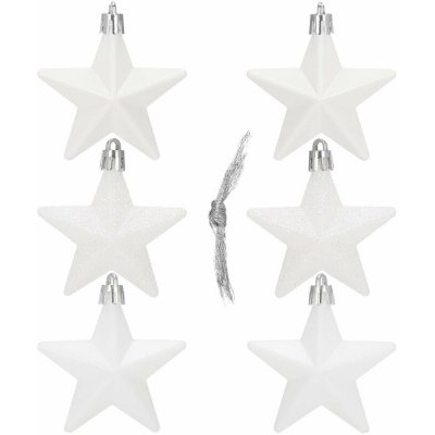 Springos CA1147 VÁNOČNÍ OZDOBY HVĚZDIČKY 6 KS. – Sleviste.cz