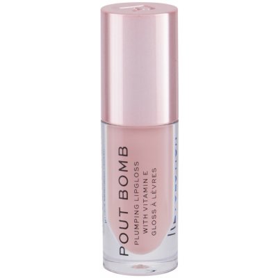 Makeup Revolution Pout Bomb Plumping Lesk na rty Gloss Kiss 4,6 ml