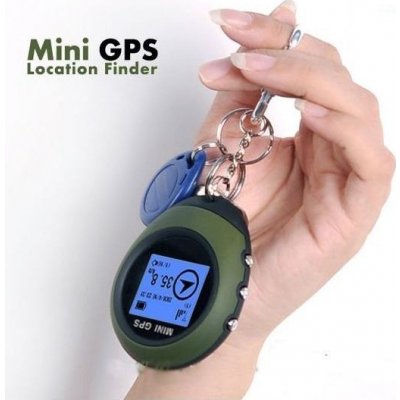 přívěsek na klíče Mini GPS navigátor jako s 1,5 displejem Navigace na turistiku