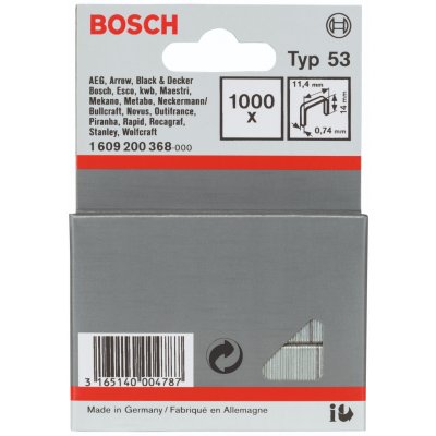 Bosch 1609200368 1000 ks – Zboží Mobilmania