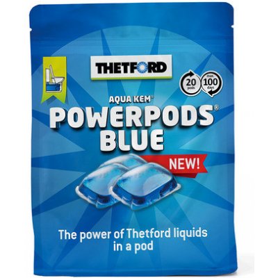 Thetford POWERPODS BLUE Tablety do odpadní kazety 20 ks – Zboží Dáma