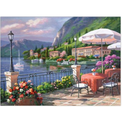 Royal Langnickel malování podle čísel Pohoda u jezera 40 x 30 cm – Zboží Mobilmania