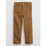 GAP Baby plátěné kalhoty carpenter hnědá – Hledejceny.cz