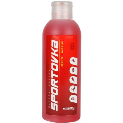 Emspoma masážní roztok Sportovka hřejivá B 550 ml