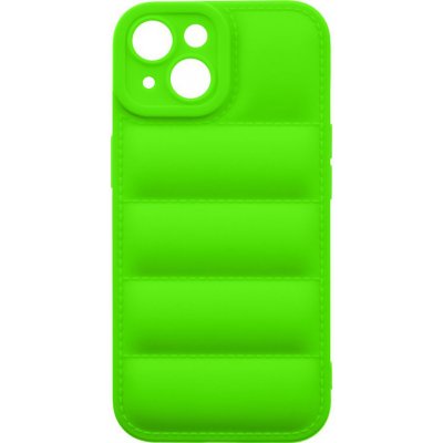 ME Puffy Apple iPhone 15 - gumový - zelené – Zboží Mobilmania