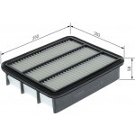 Vzduchový filtr BOSCH F 026 400 744 – Hledejceny.cz