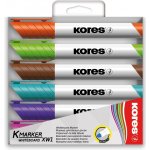 Kores 208020 popisovač na bílé tabule 6 ks – Zbozi.Blesk.cz