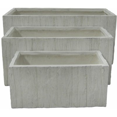 G21 Květináč Fossil Box 59x28x28 cm – Zboží Mobilmania