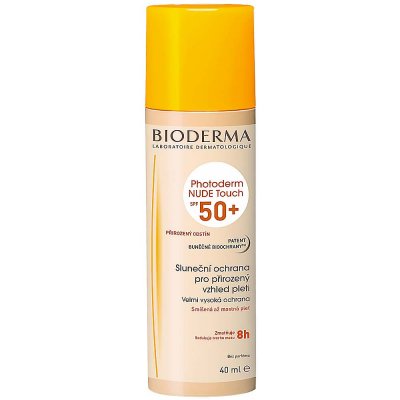 Bioderma Photoderm Nude Touch ochranný tónovaný fluid pro smíšenou až mastnou pleť Natural SPF50+ 40 ml