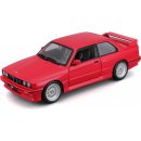 Bburago Plus BMW 3 Series M3 1988 Red 1:24