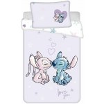 Jerry Fabrics povlečení do postýlky Lilo and Stitch Purple baby 100 x 135 cm 40 x 60 cm – Zboží Mobilmania