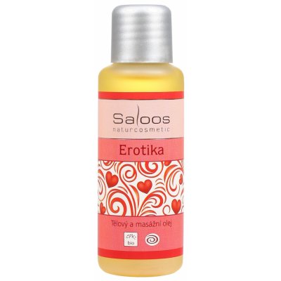 Saloos tělový a masážní olej Erotika 50 ml – Zboží Dáma