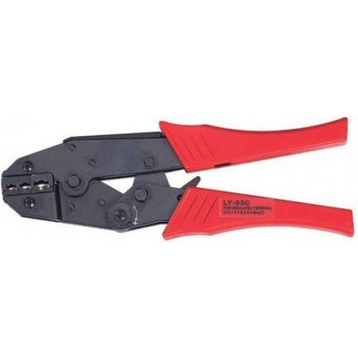 HADEX Kleště lisovací na izolované fastony a očka LY-03C – Zboží Dáma
