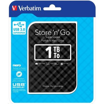 Verbatim Store 'n' Go 1TB, USB 3.0, 53194