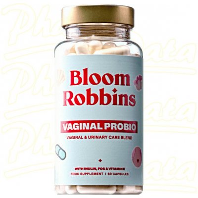 Bloom Robbins Probiotika pro vaginální péčI s inulinem 60 kapslí – Hledejceny.cz