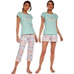 Trojdílné dámské Cornette 665/280 Wake Up zelené – Zboží Dáma