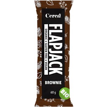 CEREA Flapjack bezlepkový brownie BIO 60 g