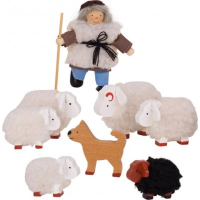 Goki Panenky do domečku bača s ovečkami – Zboží Mobilmania