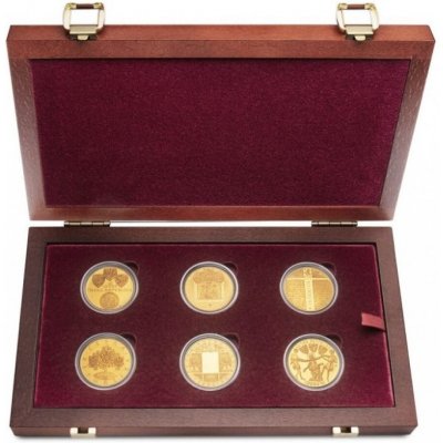 Česká mincovna Sada 6 zlatých mincí Mimořádné ražby Standard 186,6 g