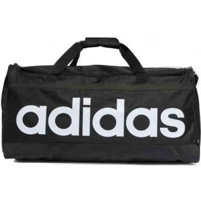 adidas Linear L BLACK/WHITE Černá 63 l – Sleviste.cz