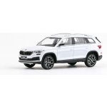 Abrex Škoda Kodiaq FL 2021 Bílá Moon Metalíza 1:43 – Sleviste.cz
