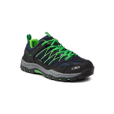 CMP trekingová obuv Rigel Low Trekking Shoe Kids Wp 3Q54554J B.Blue/Gecko