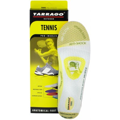 Tarrago Vložky do tenisové obuvi Insoles Outdoor Tennis