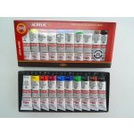 akrylové barvy sada 10 barev, 40ml – Zboží Mobilmania