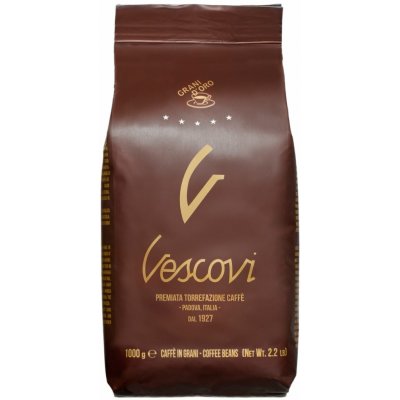Vescovi Caffe GRANI D'oro 5 STARS zrnková 1 kg – Hledejceny.cz