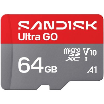 Sandisk Micro SDXC Ultra GO 64GB SDSQUGN-064G-GN6MN – Hledejceny.cz