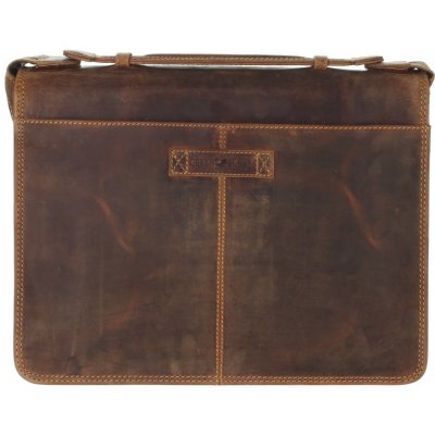 Greenburry kožená spisovka 1788-25 hnědá – Sleviste.cz