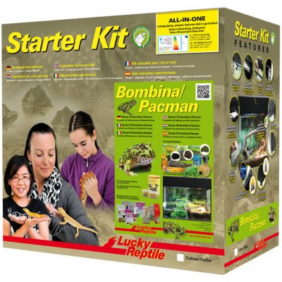 Lucky Reptile Starter Kit Bombina + Ceratophrys 50 x 28 x 40 cm bílé – Zboží Dáma
