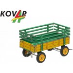 KOVAP Přívěs traktorový vysoké bočnice žlutý – Zboží Mobilmania